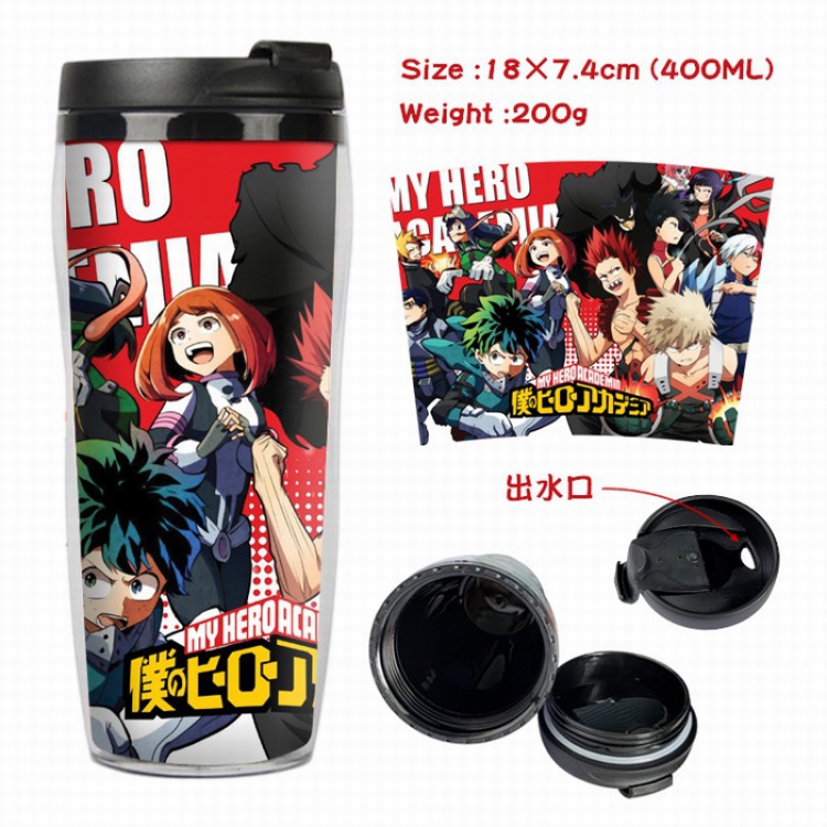 My Hero Academia Starbucks Leakproof Insulation cup Kettle 7.4X18CM 400ML Style B
