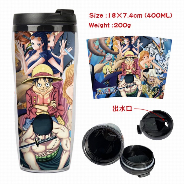 One Piece Starbucks Leakproof Insulation cup Kettle 7.4X18CM 400ML Style B