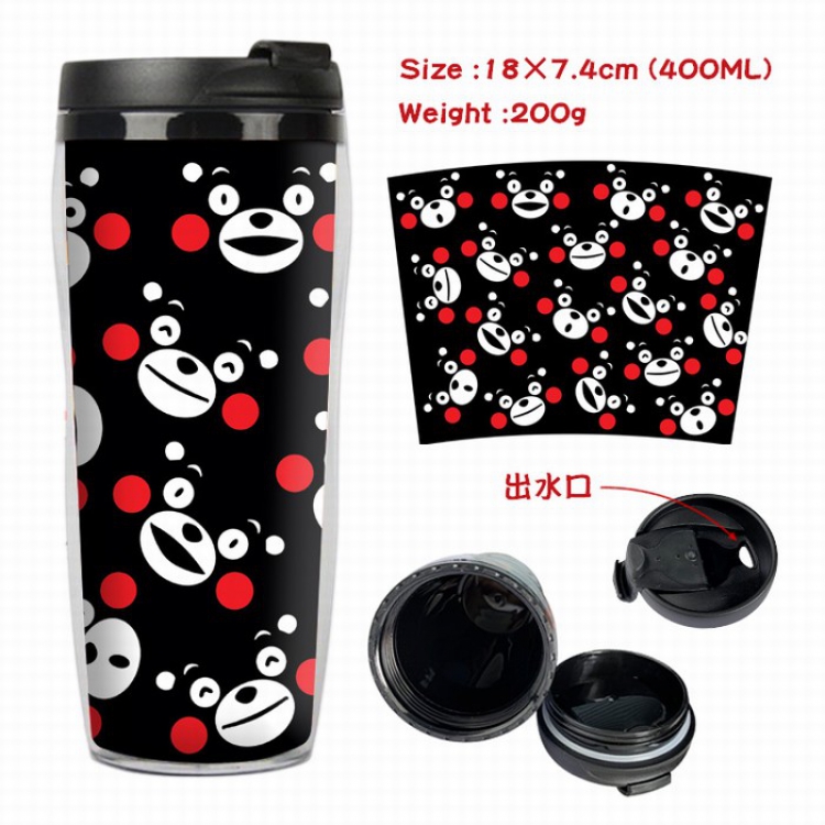 Kumamon Starbucks Leakproof Insulation cup Kettle 7.4X18CM 400ML