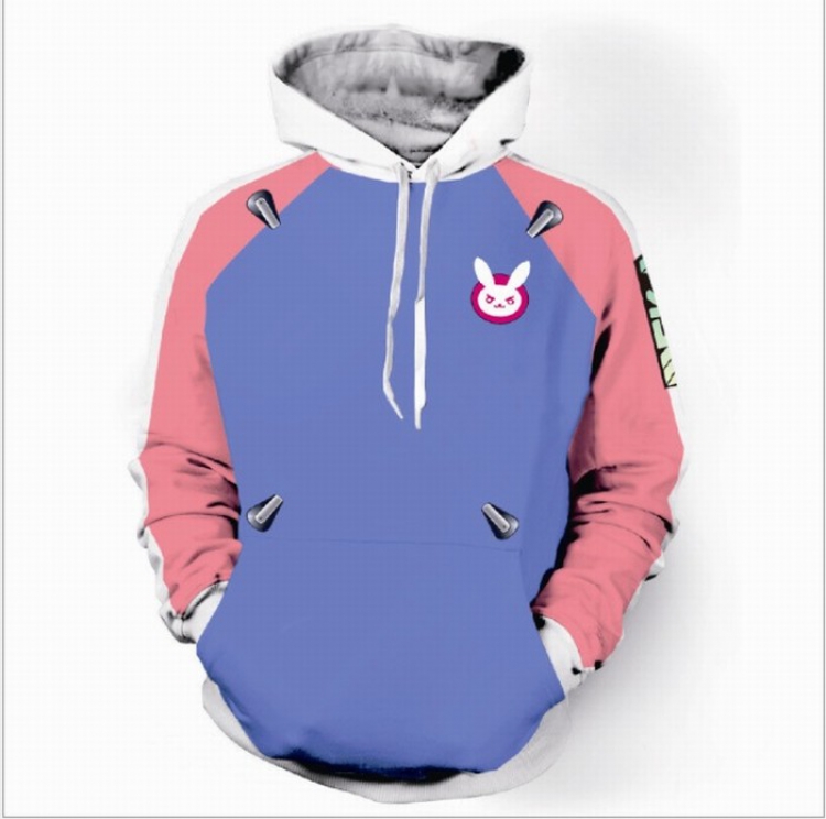 Overwatch Round neck pullover with hat sweater S M L XL XXL XXXL XXXXL XXXXXL preorder 3days price for 2 pcs