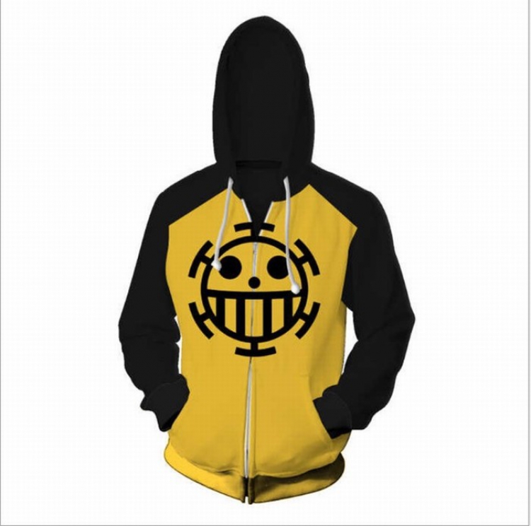One Piece Sports zipper long sleeve jacket hip hop sweater Hoodie M-L-XL-XXL-XXXL price for 2 pcs preorder 3 days