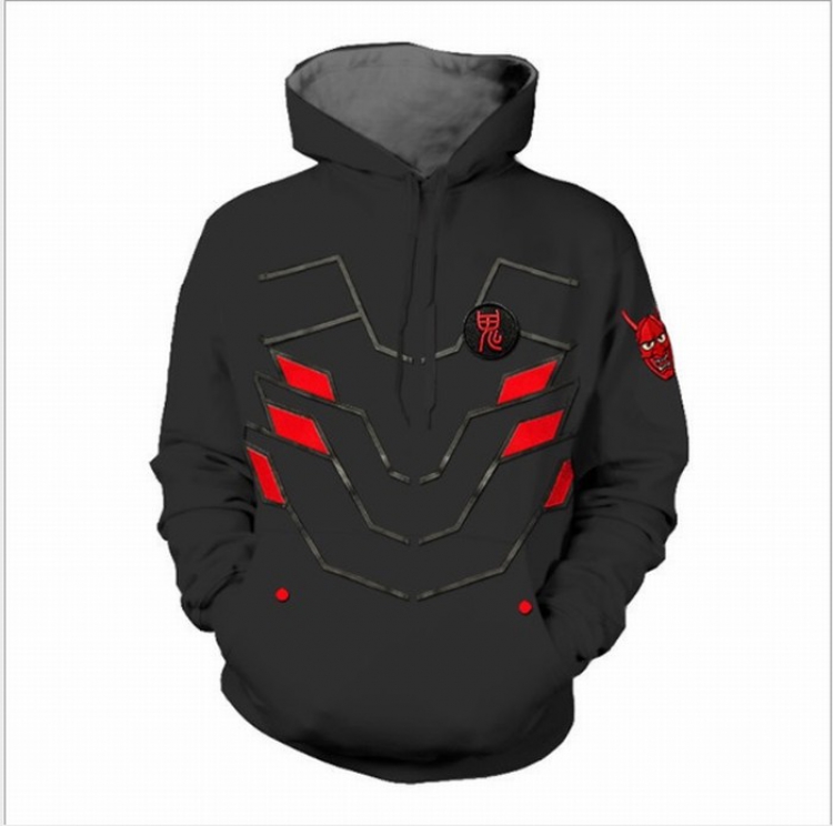 Overwatch Round neck pullover with hat sweater S M L XL XXL XXXL XXXXL XXXXXL preorder 3days price for 2 pcs