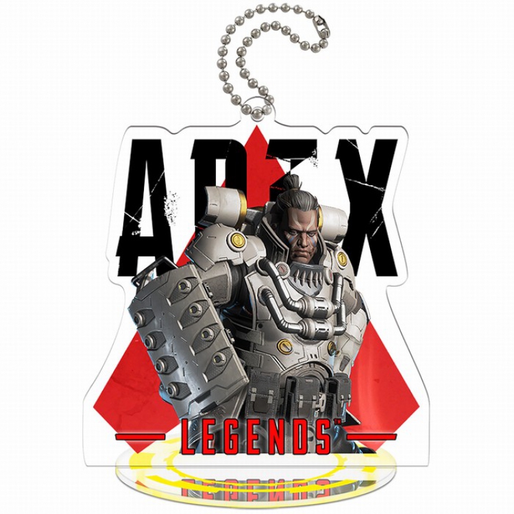 Apex Legends Acrylic Standing Plates Keychain pendant 9-10CM Style C