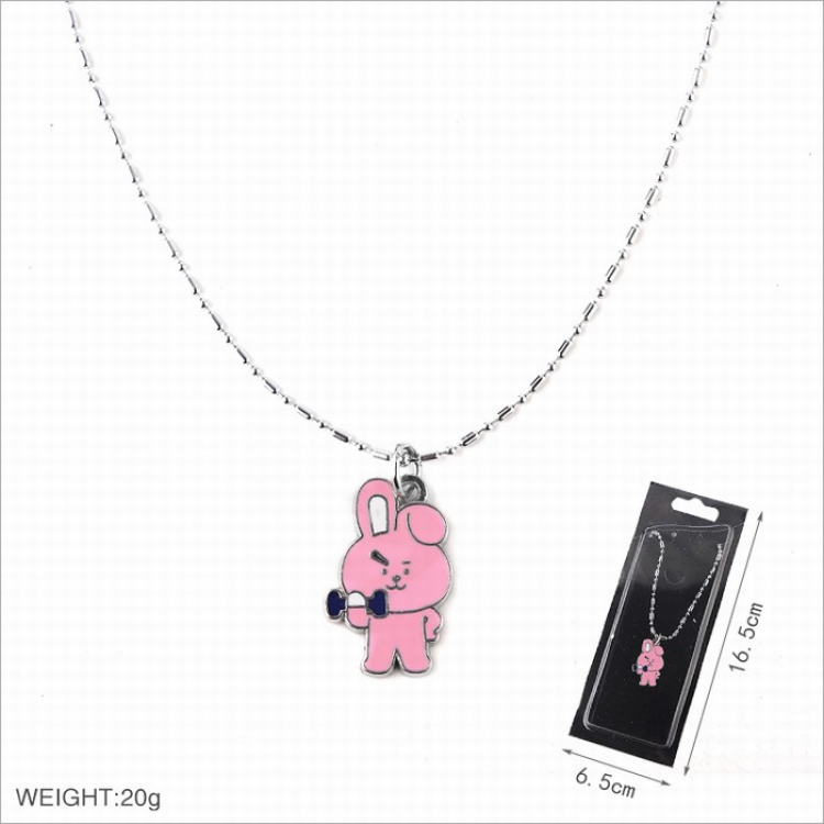 BTS BT21 Necklace pendant 20G Style A