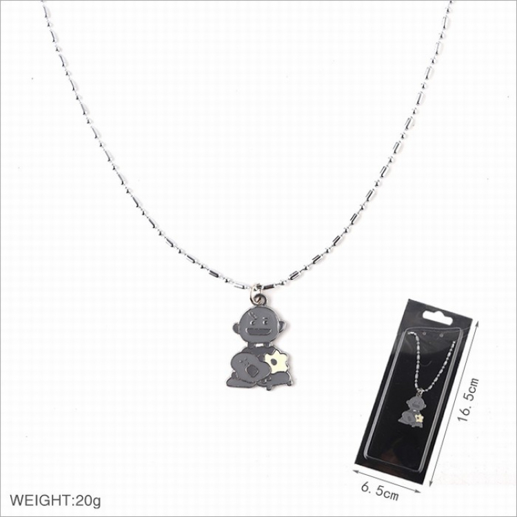 BTS BT21 Necklace pendant 20G Style H