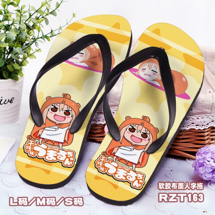 Himouto! Umaru-chan Soft glue Cloth surface Flip-flops S.M.L RZT163