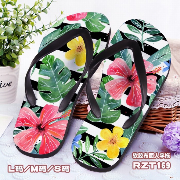 Home style Soft glue Cloth surface Flip-flops S.M.L RZT169