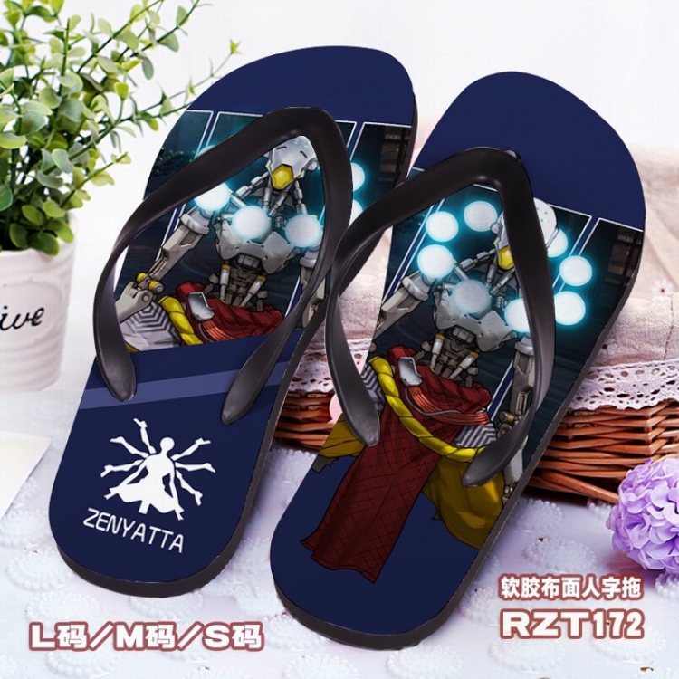 Overwatch Soft glue Cloth surface Flip-flops S.M.L RZT172