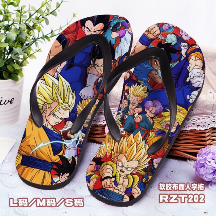 DRAGON BALL Soft glue Cloth surface Flip-flops S.M.L RZT202