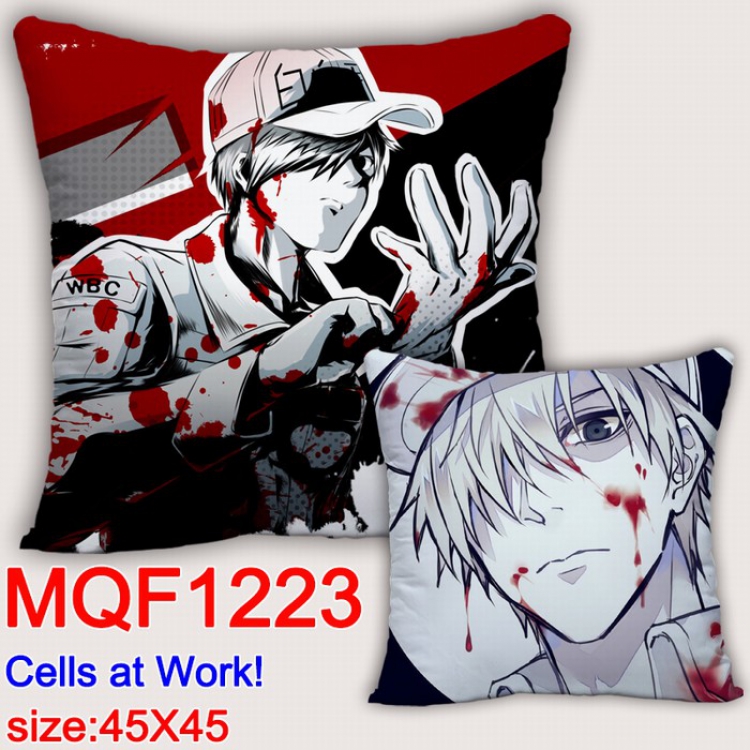 Working cell Double-sided full color Pillow Cushion 45X45CM MQF1223