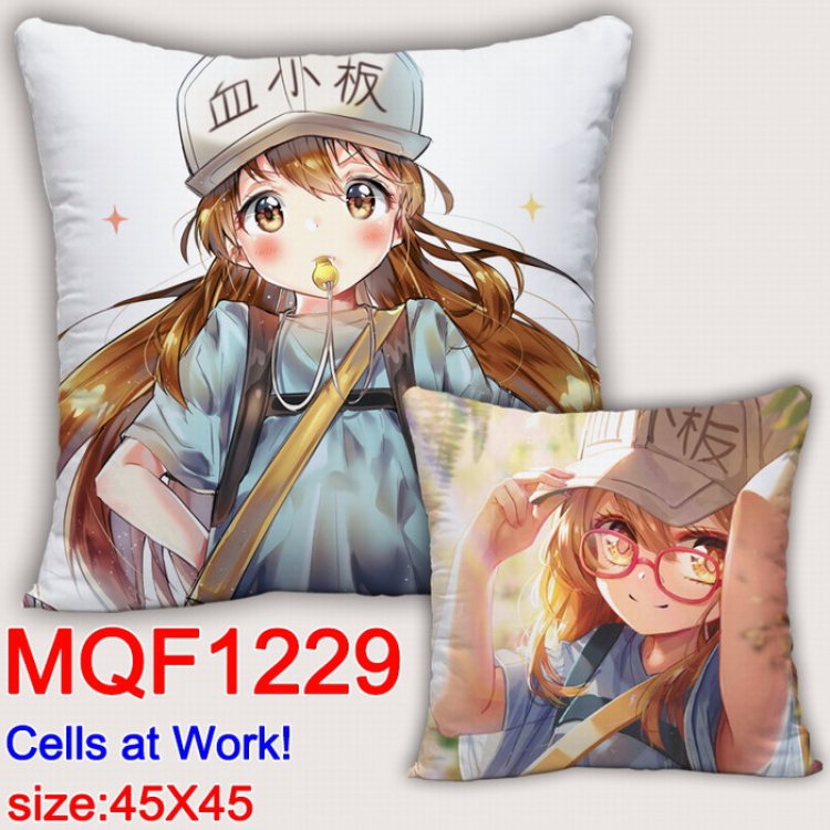 Working cell Double-sided full color Pillow Cushion 45X45CM MQF1229