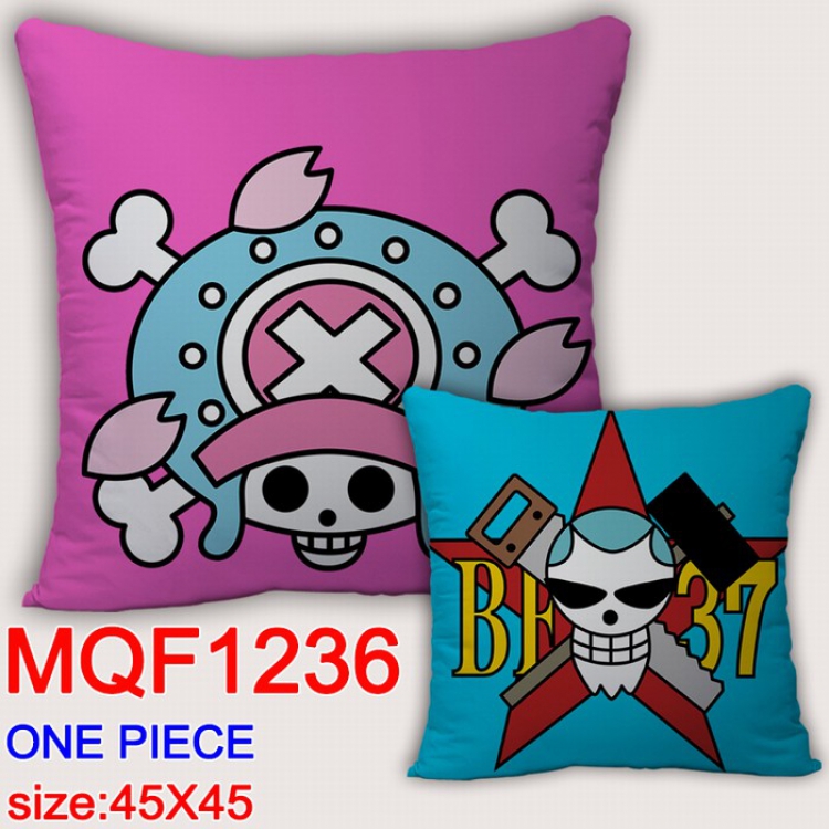 One Piece Double-sided full color Pillow Cushion 45X45CM MQF1236