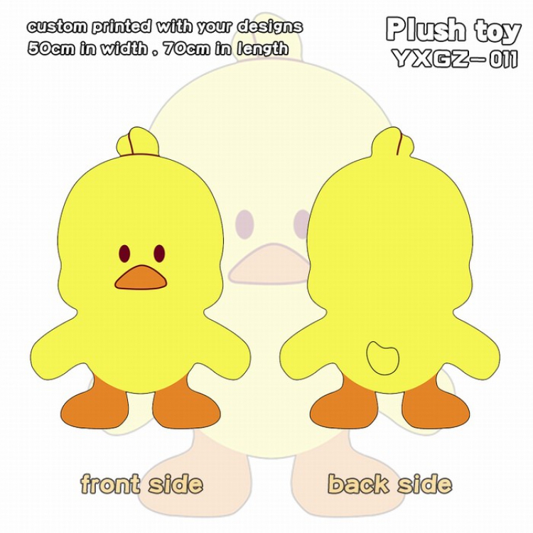 Cartoon Customized fine plush shaped Doll toy YXGZ011