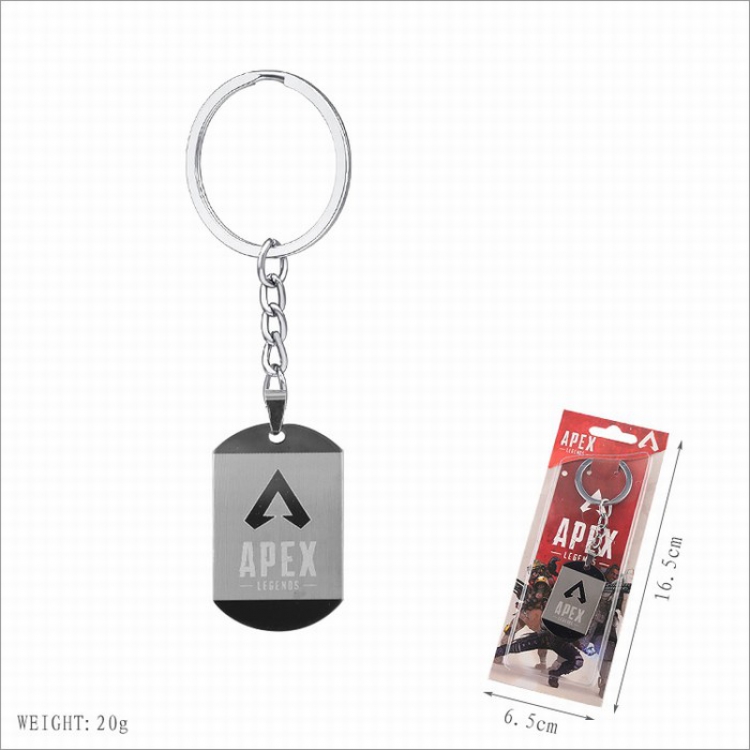 Apex Legends Stainless steel medal Keychain pendant price for 5 pcs Style B