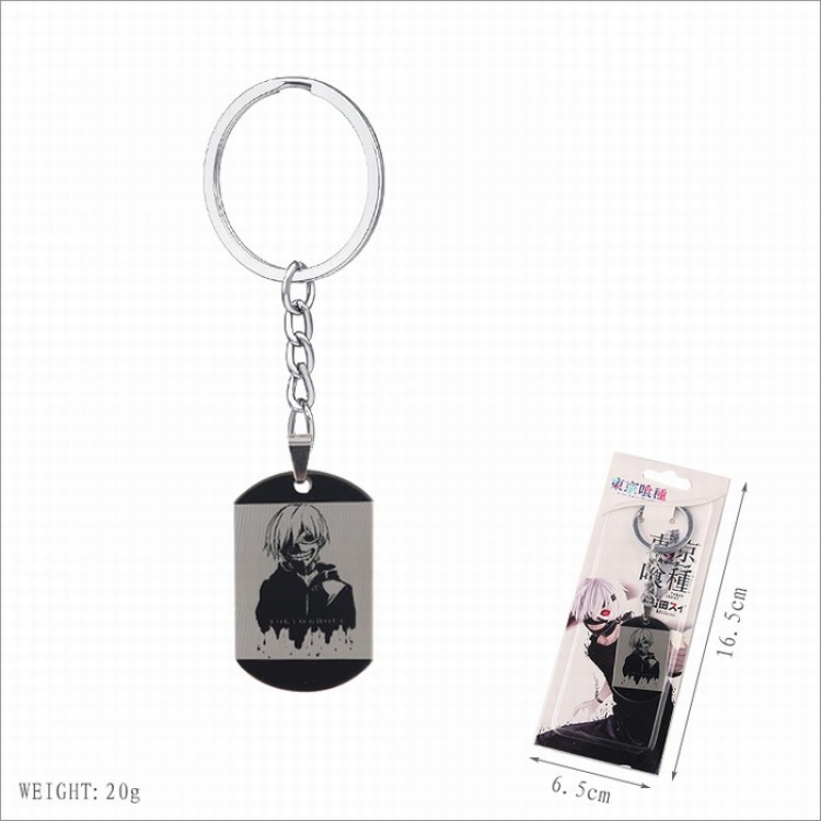 Tokyo Ghoul Stainless steel medal Keychain pendant price for 5 pcs