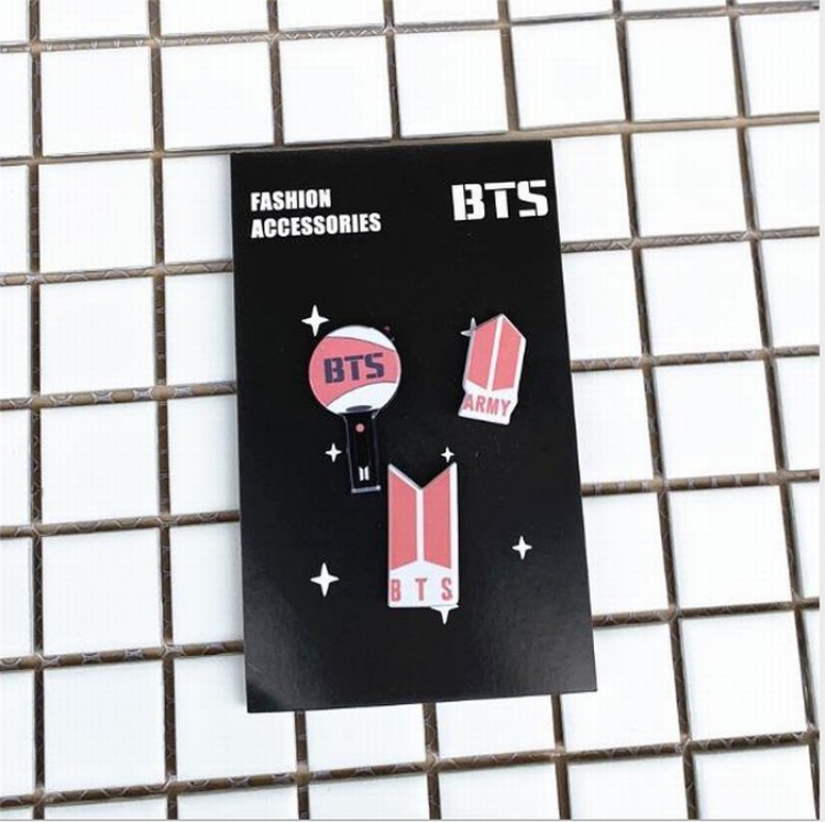 BTS Acrylic brooch set price for 5 pcs Style A