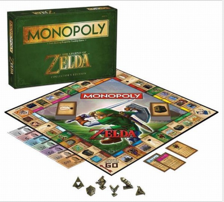 The Legend of Zelda Chess Board games card 40X40MM