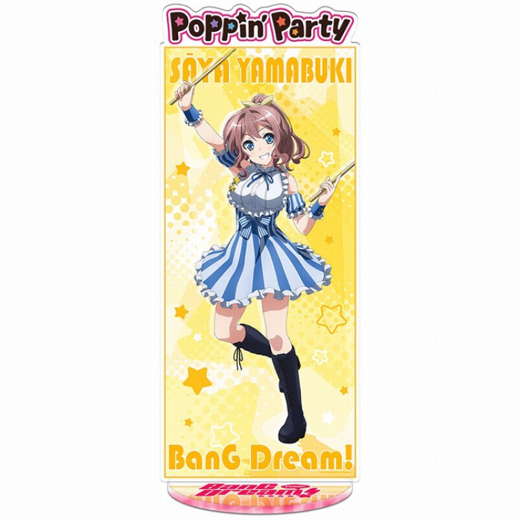 BanG Dream Acrylic Standing Plates 21CM Style D