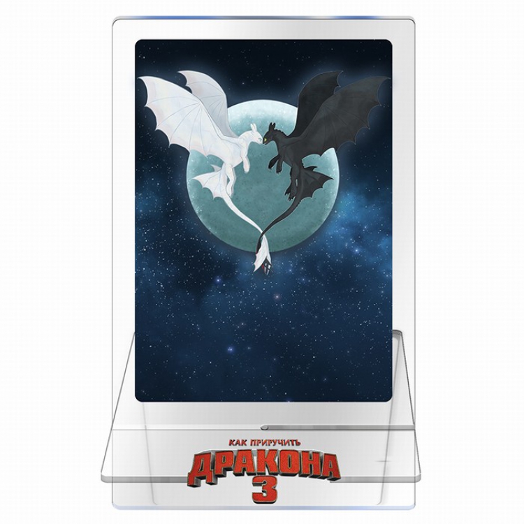 How to Train Your Dragon  Transparent acrylic phone holder 13CM Style C