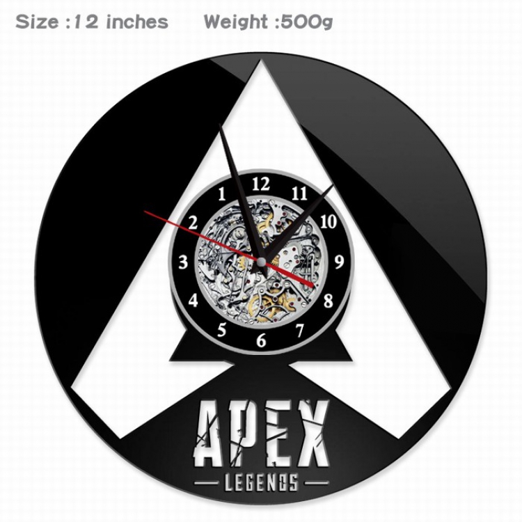 Apex Legends Creative painting wall clocks and clocks PVC material No battery Style A