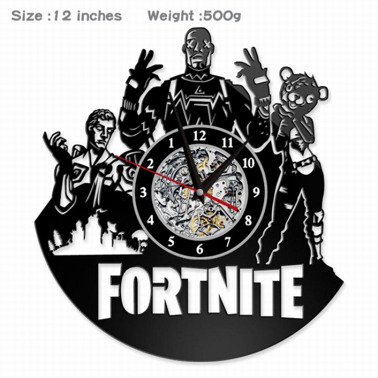 Fortnite Creative painting wall clocks and clocks PVC material No battery Style A