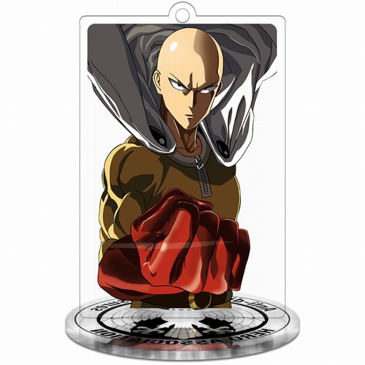 One Punch Man Acrylic Key Chain pendant 9-10CM Style F