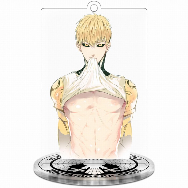 One Punch Man Acrylic Key Chain pendant 9-10CM Style C