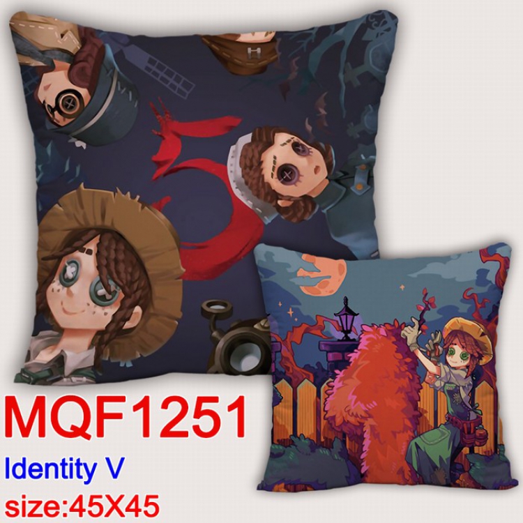 Identity V Double-sided full color Pillow Cushion 45X45CM MQF1251
