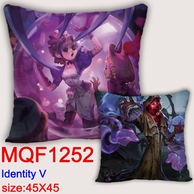 Identity V Double-sided full color Pillow Cushion 45X45CM MQF1252