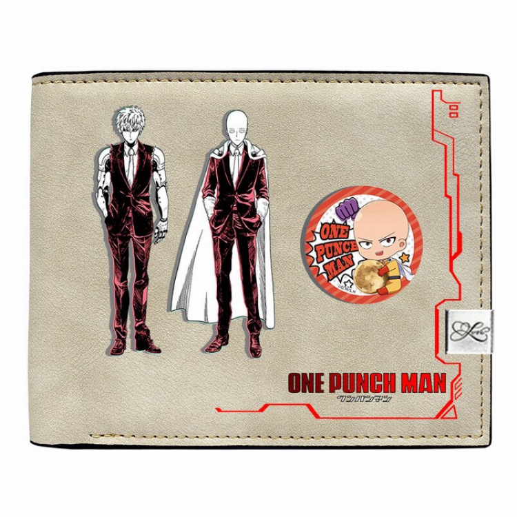 One Punch Man Short wallet purse 12X10CM Style C