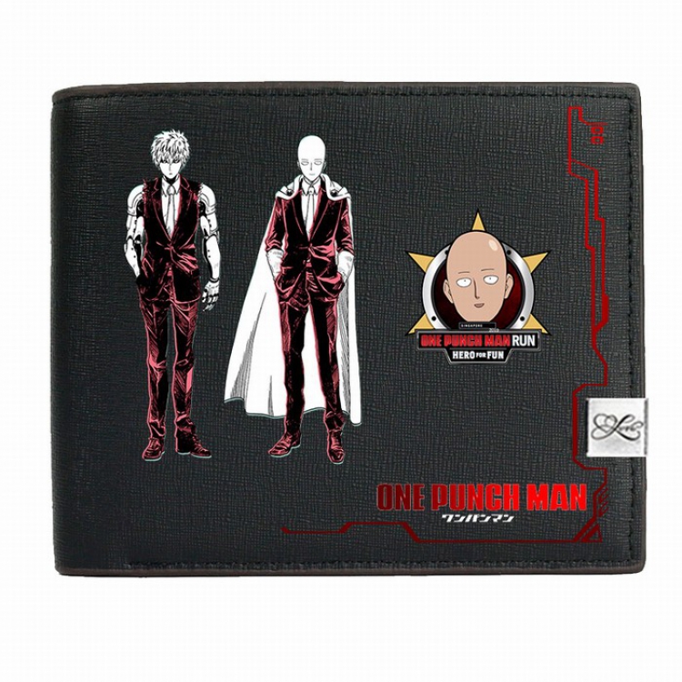 One Punch Man Short wallet purse 12X10CM Style B