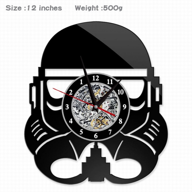 Star Wars Creative painting wall clocks and clocks PVC material No battery