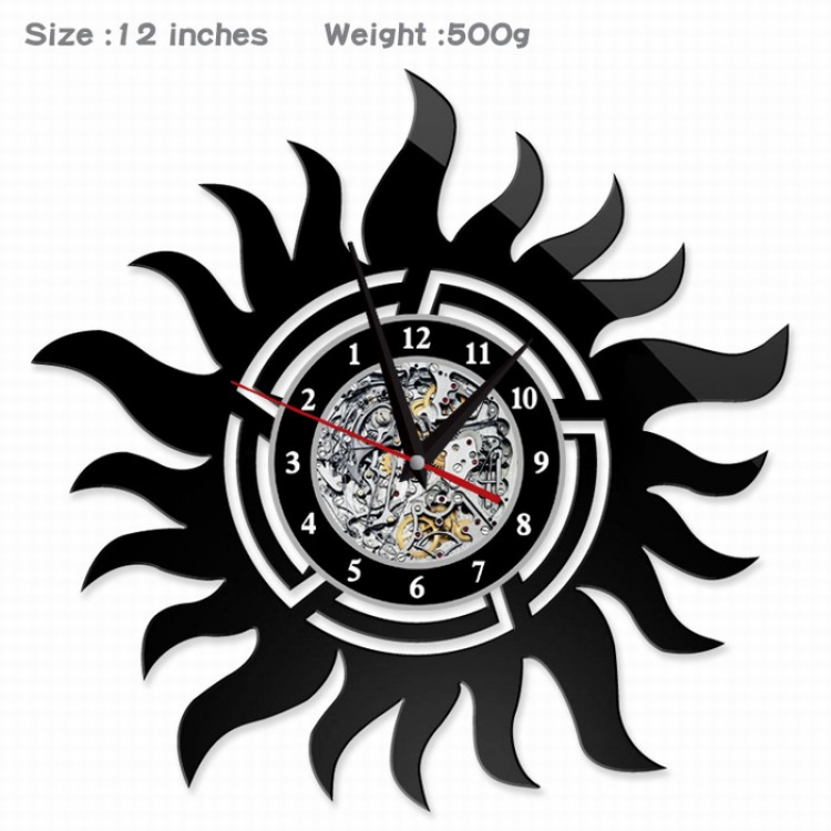 Supernatural Creative painting wall clocks and clocks PVC material No battery