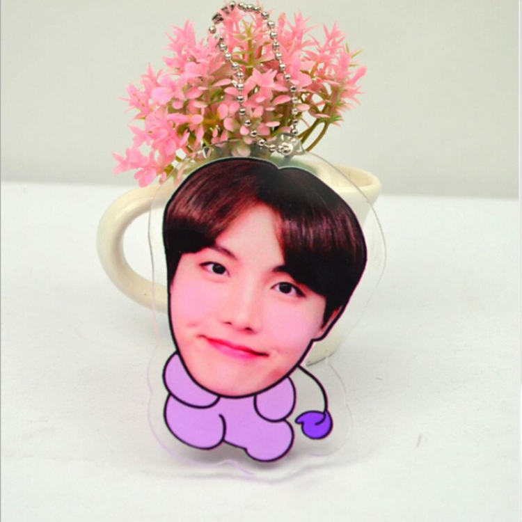 BTS Double-sided Keychain pendant price for 5 pcs Style G