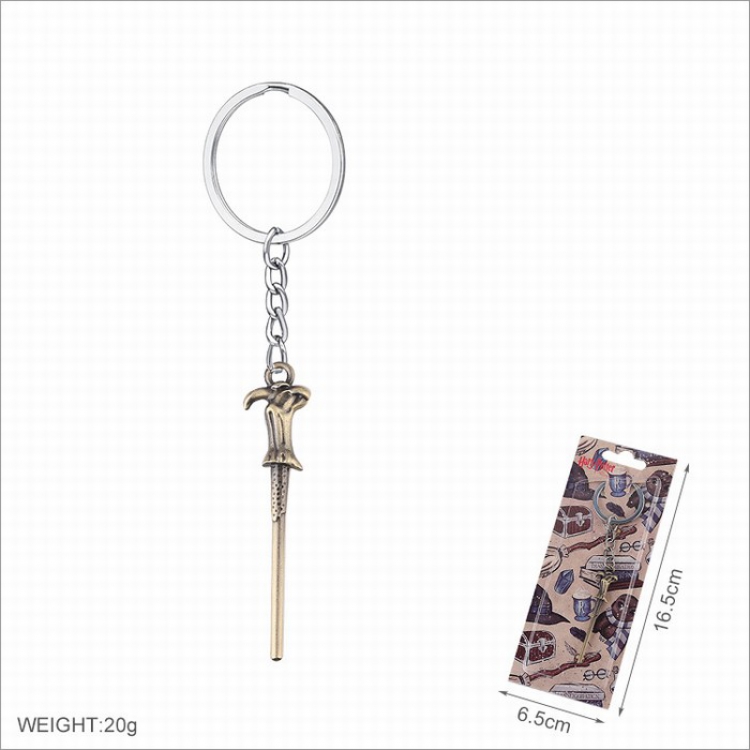 Harry Potter Magic wand keychain pendant Style D price for 5 pcs