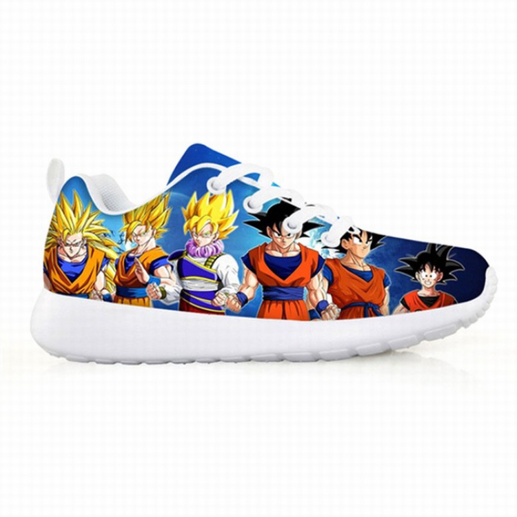 Dragon Ball H2372BN Breathable mesh fabric shoes adult men and women sports shoes Z42 35-46 yards