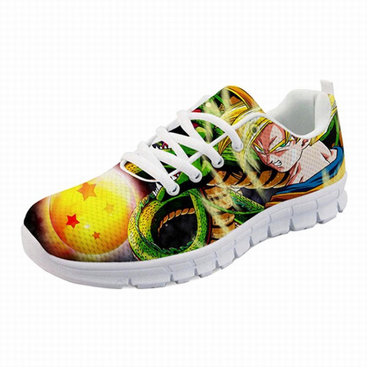 H10465AQ Dragon Ball Breathable mesh fabric shoes adult men and women sports shoes 35-45 yards