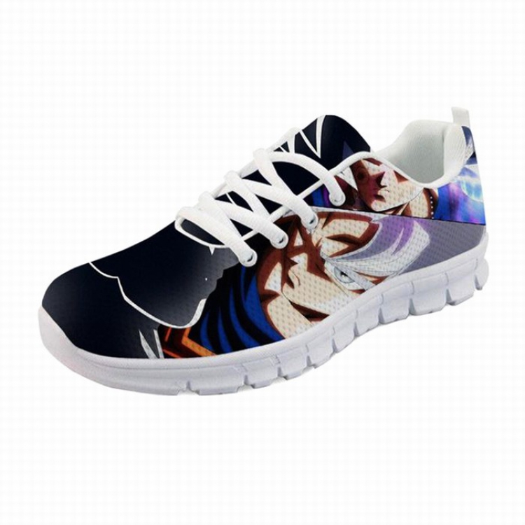 H10472AQ Dragon Ball Breathable mesh fabric shoes adult men and women sports shoes 35-45 yards
