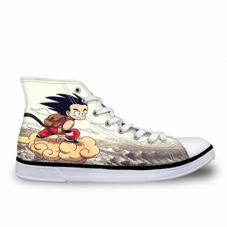 Dragon Ball Printed canvas shoes for men and women casual shoes 35-45 yards preorder 7 days H1099AK