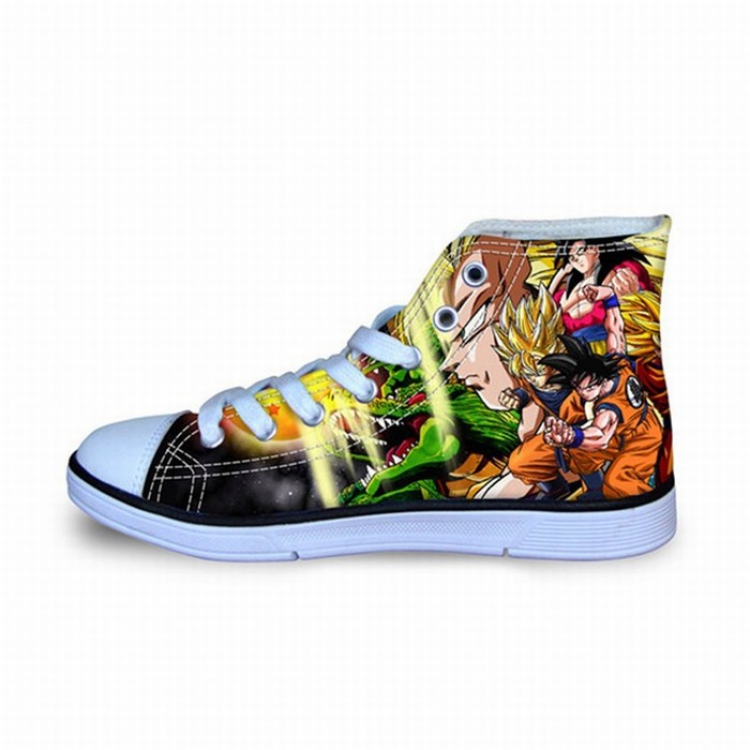 Dragon Ball Printed canvas shoes for men and women casual shoes 35-45 yards preorder 7 days H2421AK