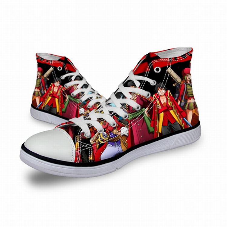 One Piece Printed canvas shoes for men and women casual shoes 35-45 yards preorder 7 days T0362AK