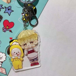 BTS BT21 Acrylic keychain pend...