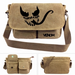 Venom Canvas Shoulder Satchel Bag Handbag style B