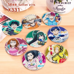 My Hero Academia a set of 8 Ti...