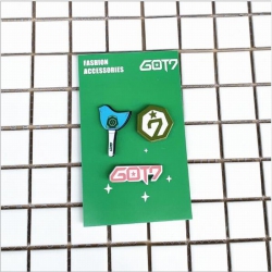 GOT 7 Acrylic brooch set price...