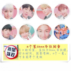 BTS Brooch Price For 8 Pcs A S...
