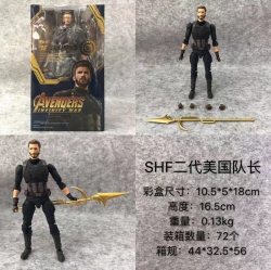 SHF Captain America Boxed Figu...