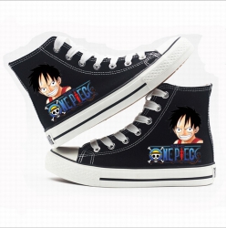 One Piece High-top canvas shoe...