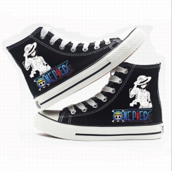 One Piece High-top canvas shoe...