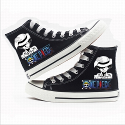 One Piece High-top canvas shoe...